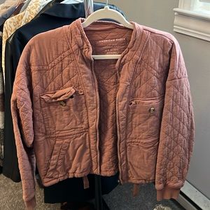 American eagle quilted jacket